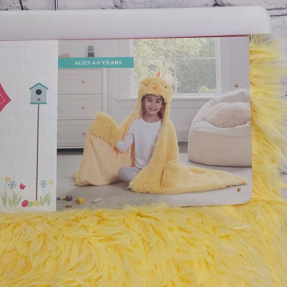 'COTTONTAIL LANE' PLUSH HOODED THROW BLANKET 36"×56" 'CHINNI' 'CHIC' - Picture 9 of 16